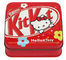 Contenitori di Candy della latta di Hello Kitty, interno in bianco e CYMK fuori, barattolo di latta quadrato fornitore